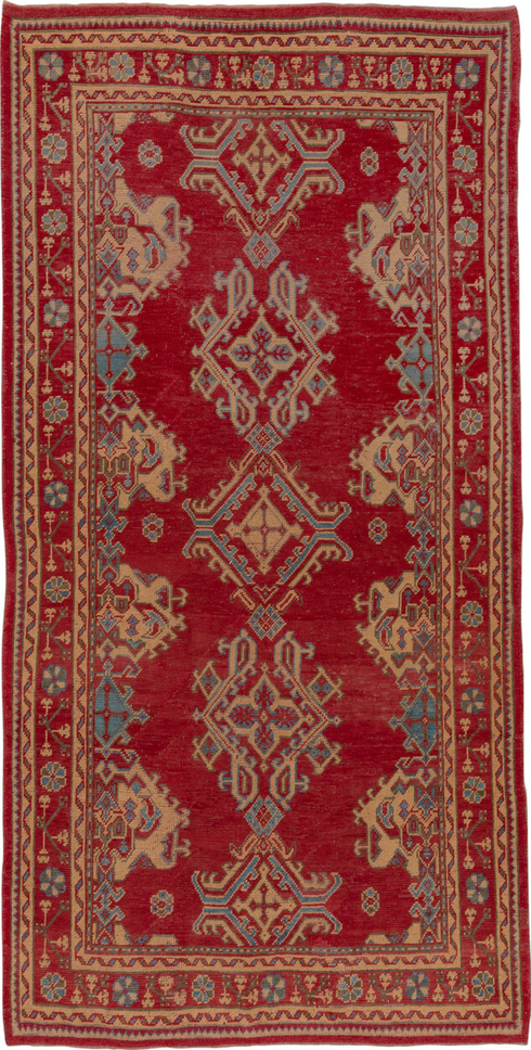 Antique Oushak Area Rug (6' x 11')